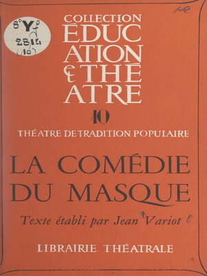 cover image of La comédie du masque